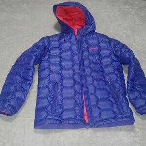 Marmot Kids Puffer Jacket - Blue and Red